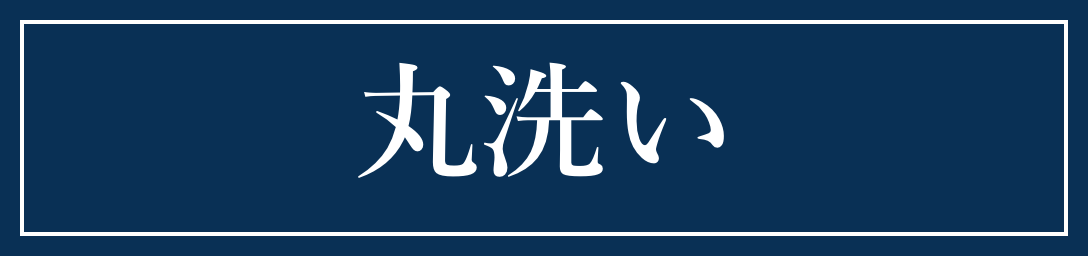 丸洗い